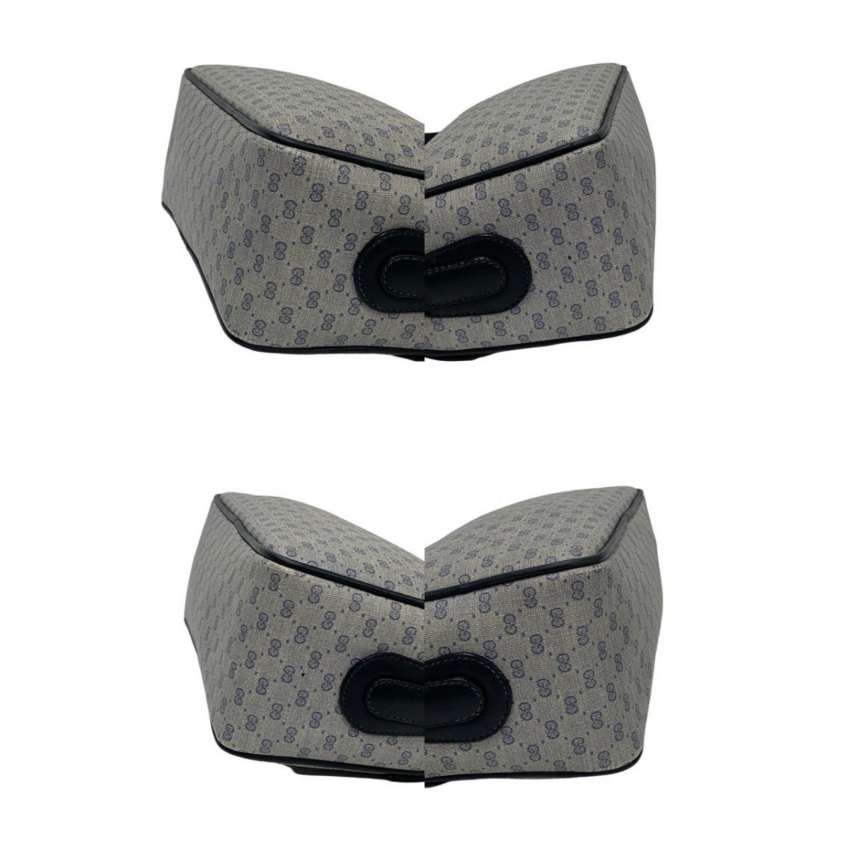 GUCCI Shoulder Bag leather Navy