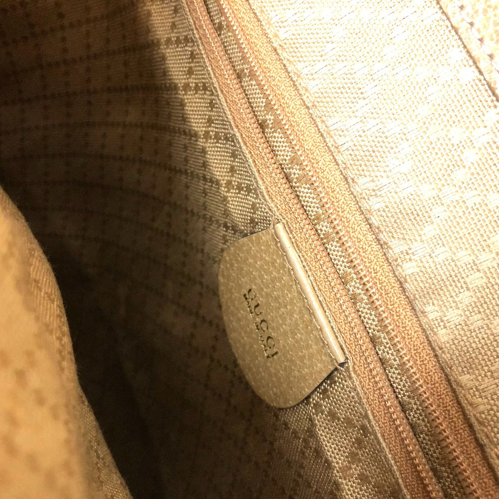GUCCI Backpack leather Beige type backpack bag Bamboo