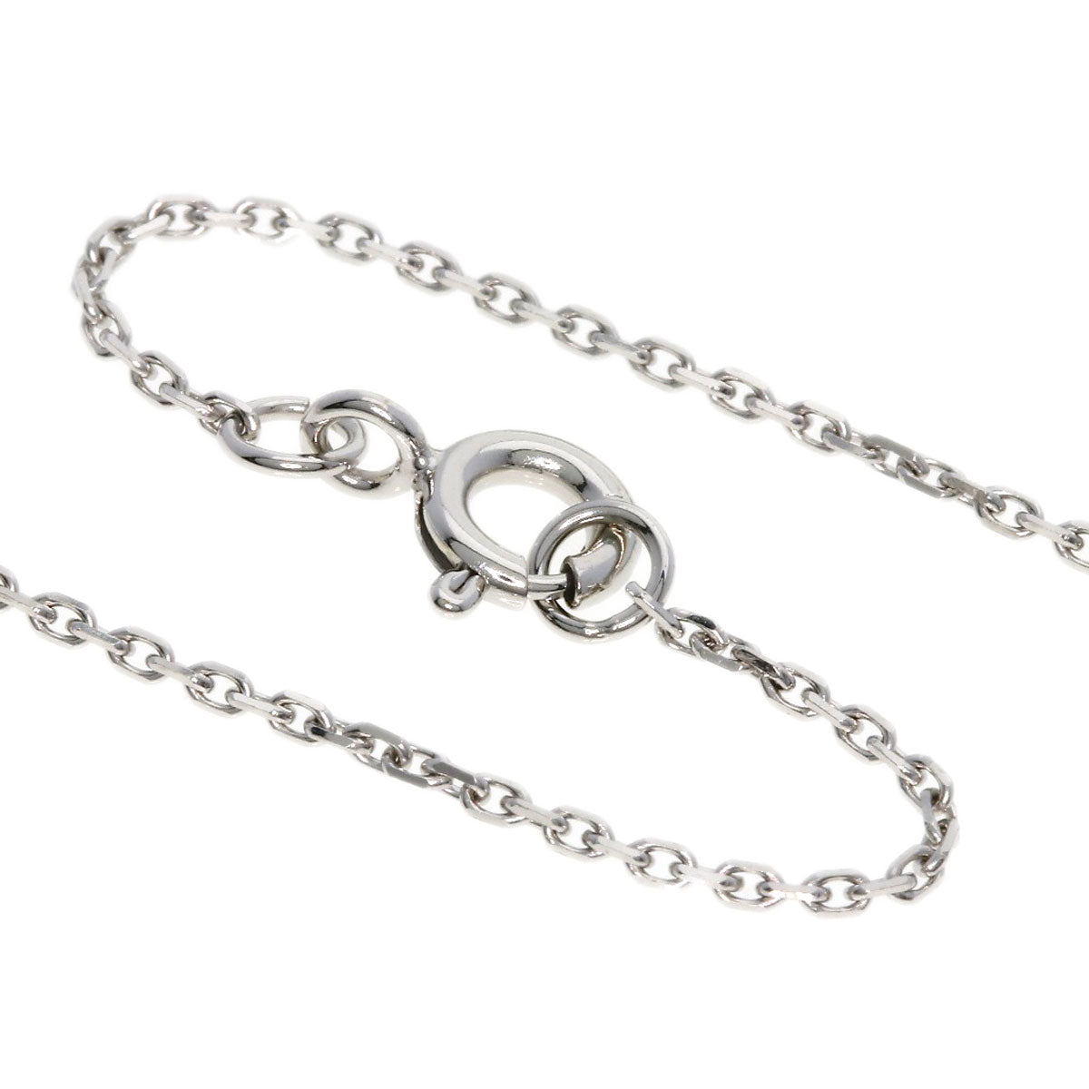 LOUIS VUITTON Necklace K18WG Silver Star Blossom BB Diamond