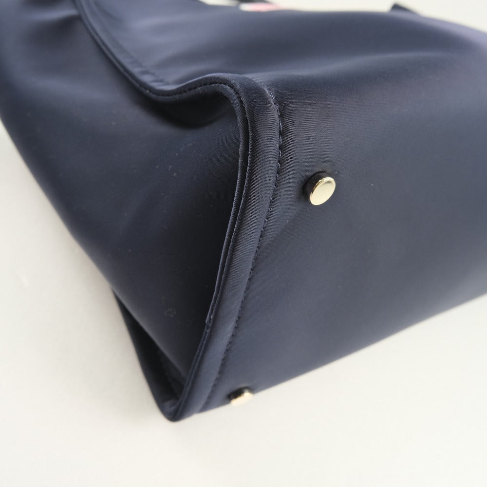 Kate Spade Handbag Nylon Navy 2WAYShoulder Women Used Authentic