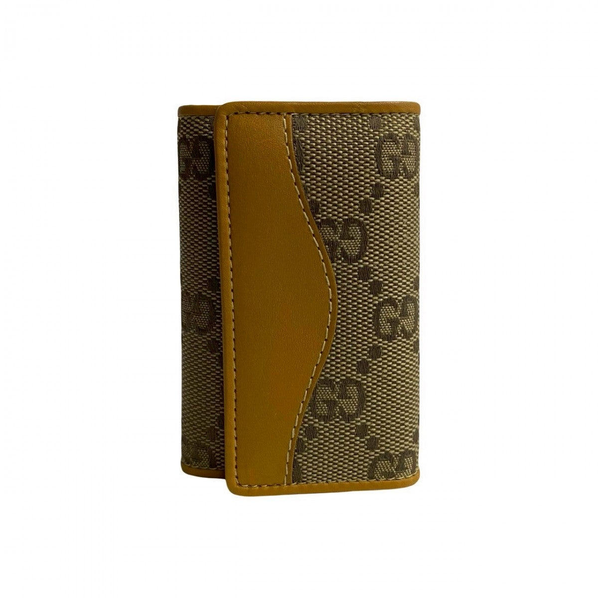 GUCCI Key case Key holder canvas Brown