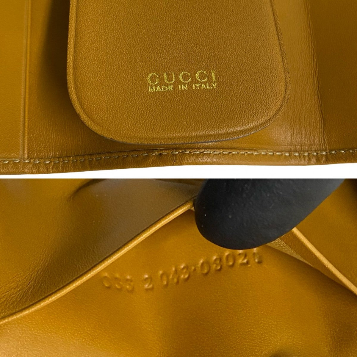 GUCCI Key case Key holder canvas Brown