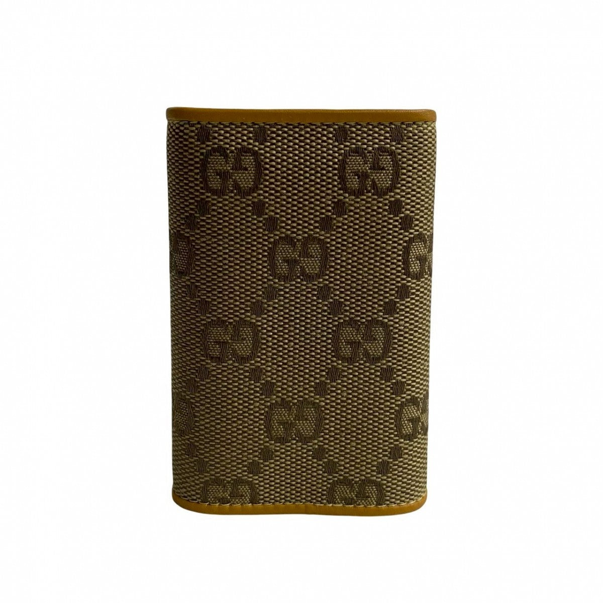 GUCCI Key case Key holder canvas Brown