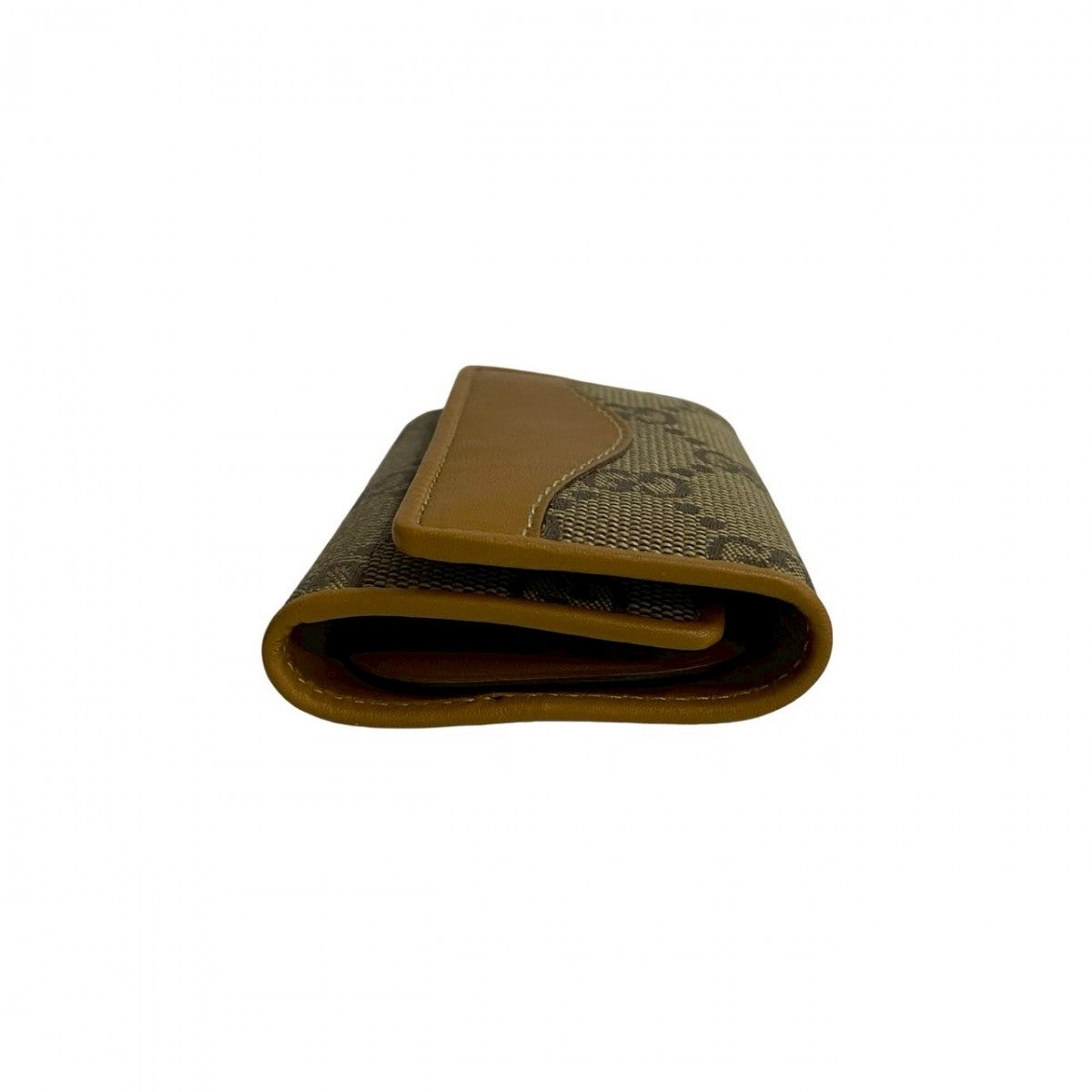GUCCI Key case Key holder canvas Brown