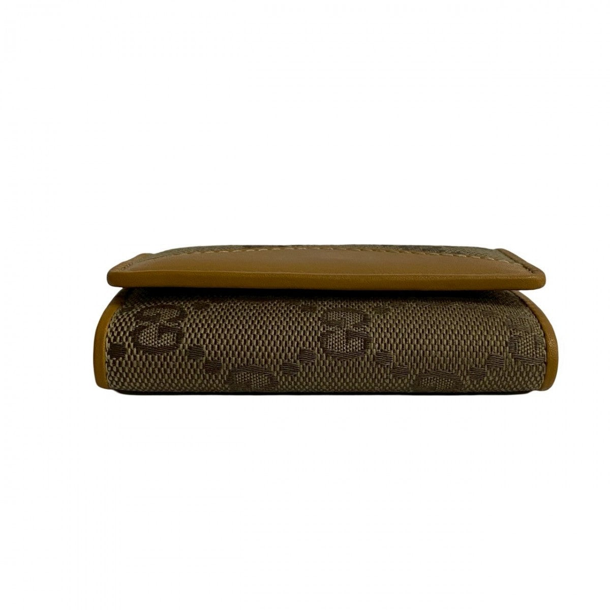 GUCCI Key case Key holder canvas Brown