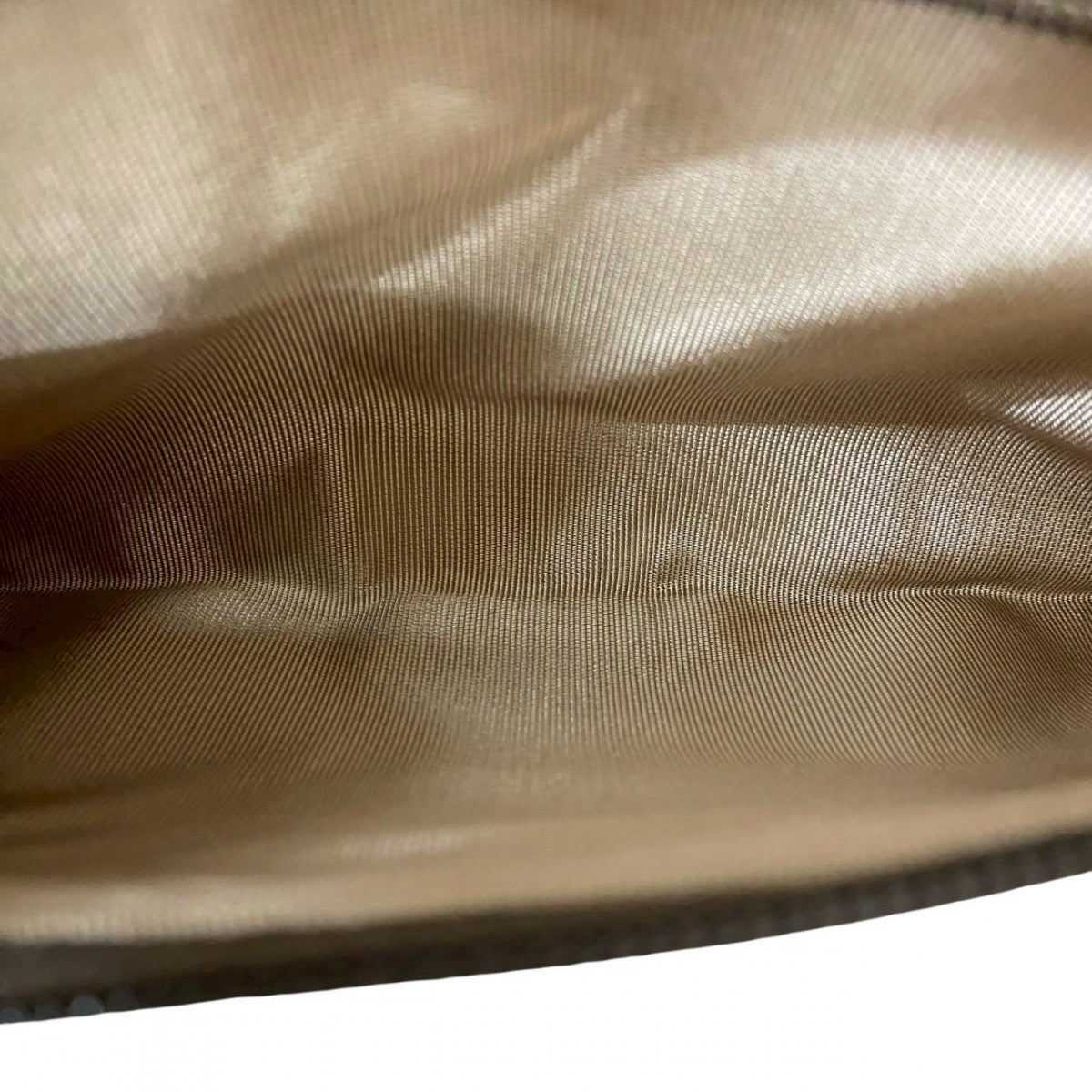 GUCCI Shoulder Bag PVC Brown Sherry line