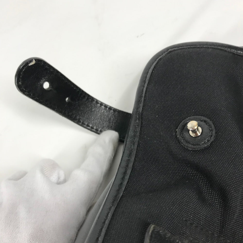 GUCCI Business bag 246410 Nylon / leather black logo