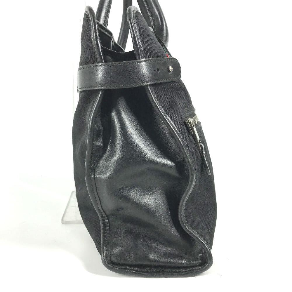 GUCCI Business bag 246410 Nylon / leather black logo