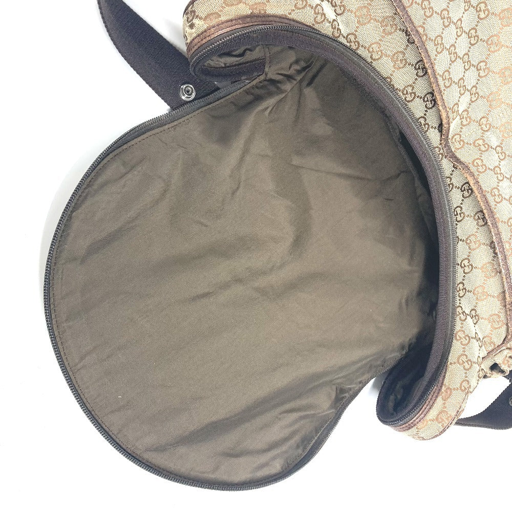 GUCCI Shoulder Bag 123326 GG canvas / leather beige GG Mother's Bag