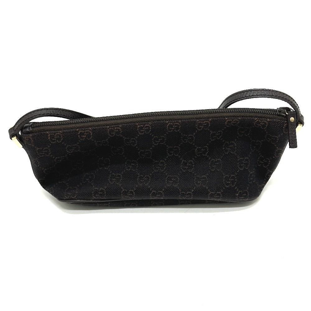 GUCCI Accessory pouch 257300 canvas Brown GG pattern