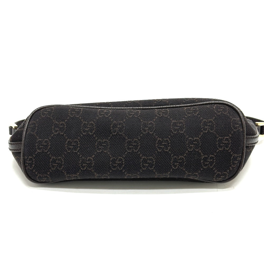 GUCCI Accessory pouch 257300 canvas Brown GG pattern