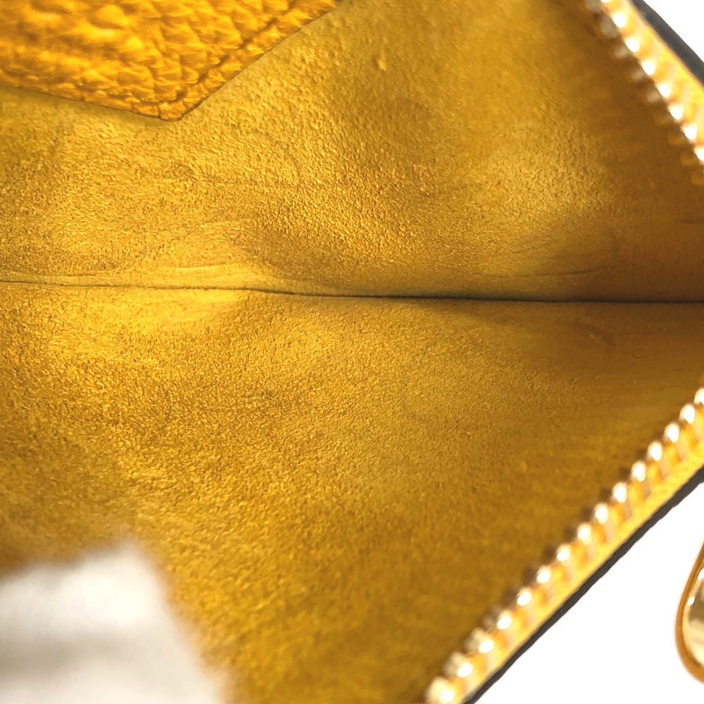 GUCCI Coin case 725550 leather yellow logo fragment case