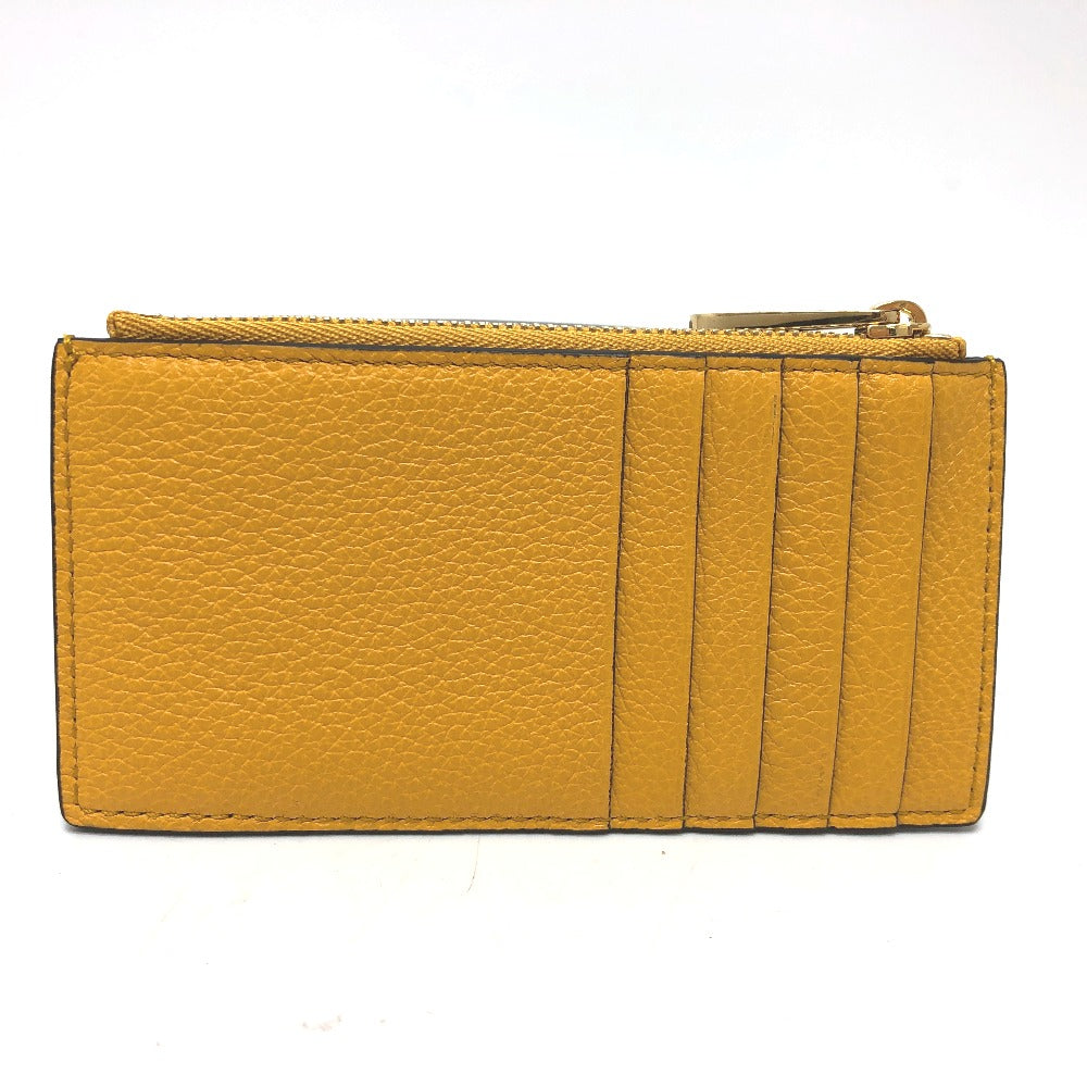 GUCCI Coin case 725550 leather yellow logo fragment case