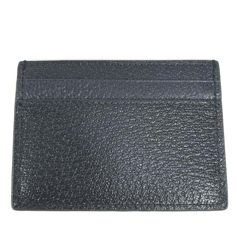 GUCCI Card Case 700469 leather black Horsebit Playing Cards Set