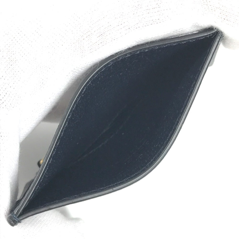 GUCCI Card Case 700469 leather black Horsebit Playing Cards Set