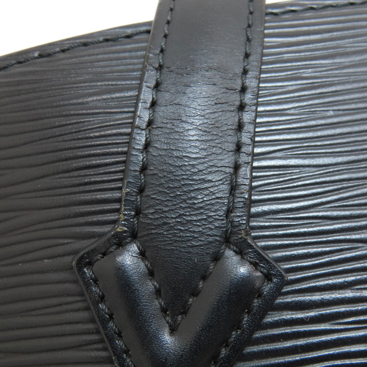 LOUIS VUITTON Tote Bag M52272 Epi black Saint Jacques PM Noir
