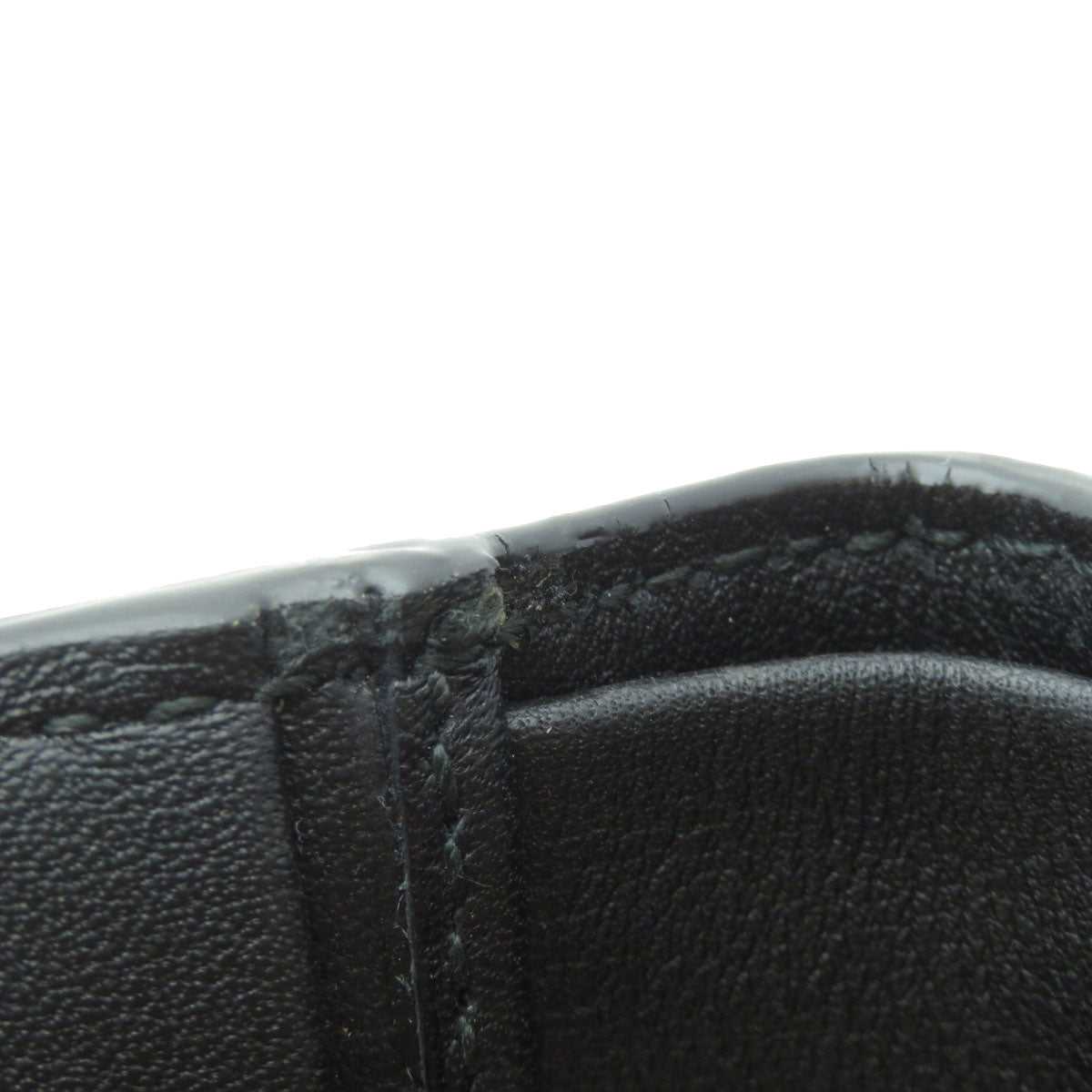GUCCI Bifold Wallet 150413 Calfskin black GG Signature Microsima Outlet