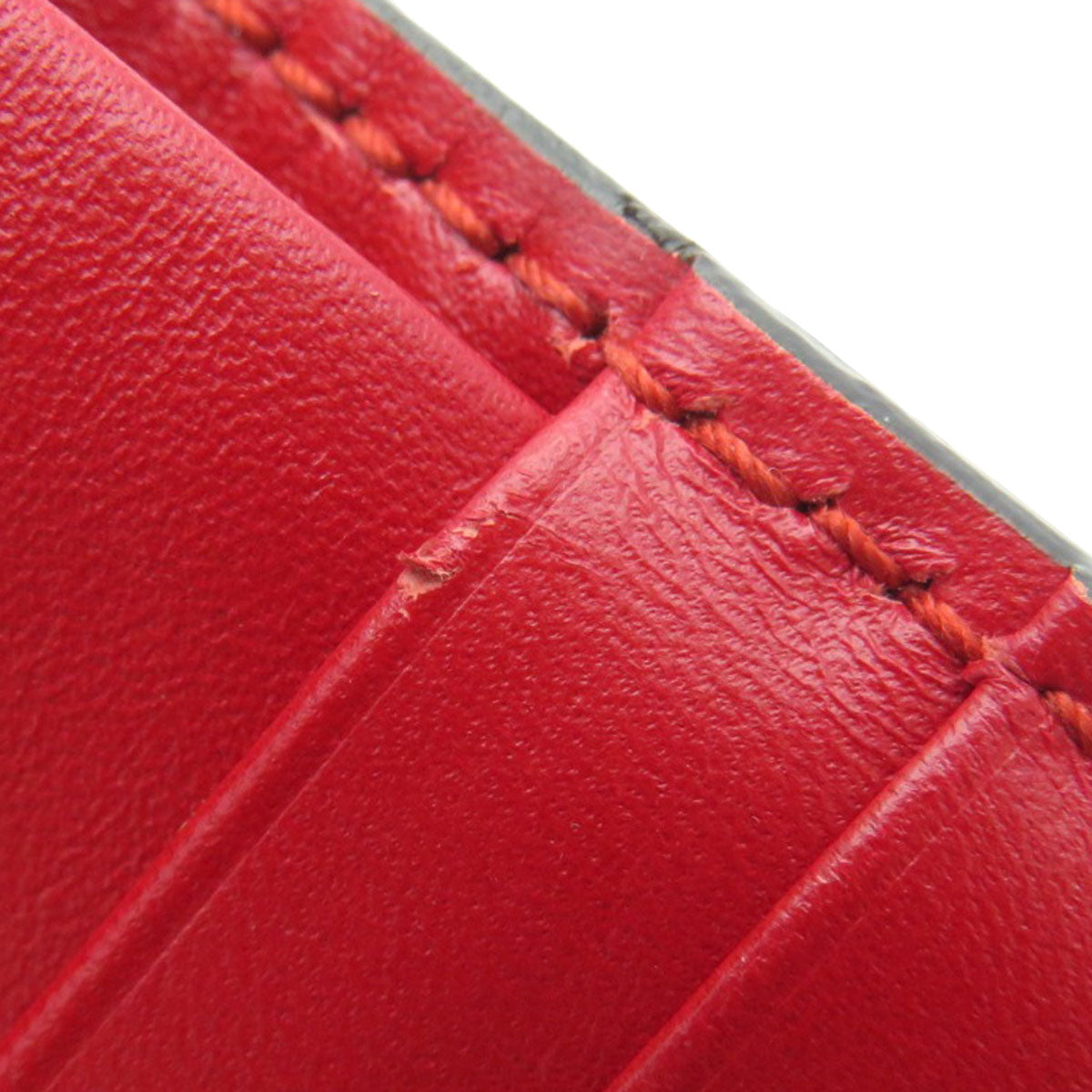 GUCCI Bifold Wallet 465859 Calfskin Red chinese new year