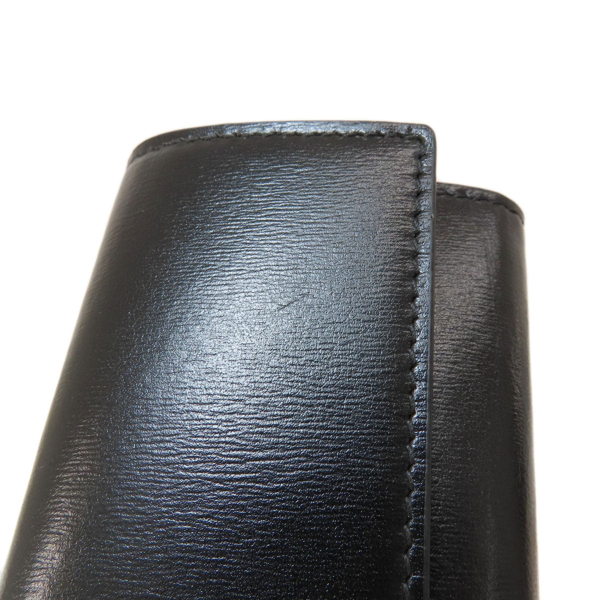 GUCCI Key case Key holder 435305 leather black logo