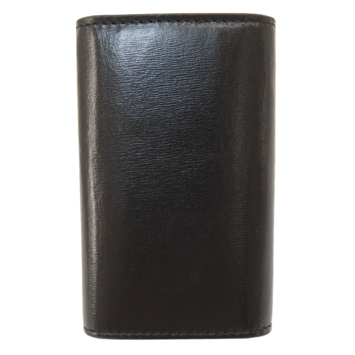 GUCCI Key case Key holder 435305 leather black logo