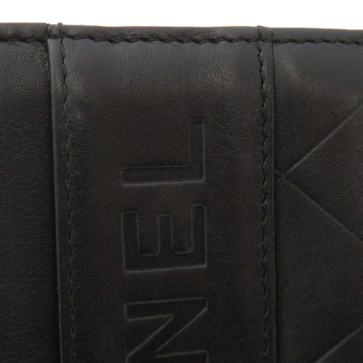 CHANEL Card Case lambskin black Logo motif