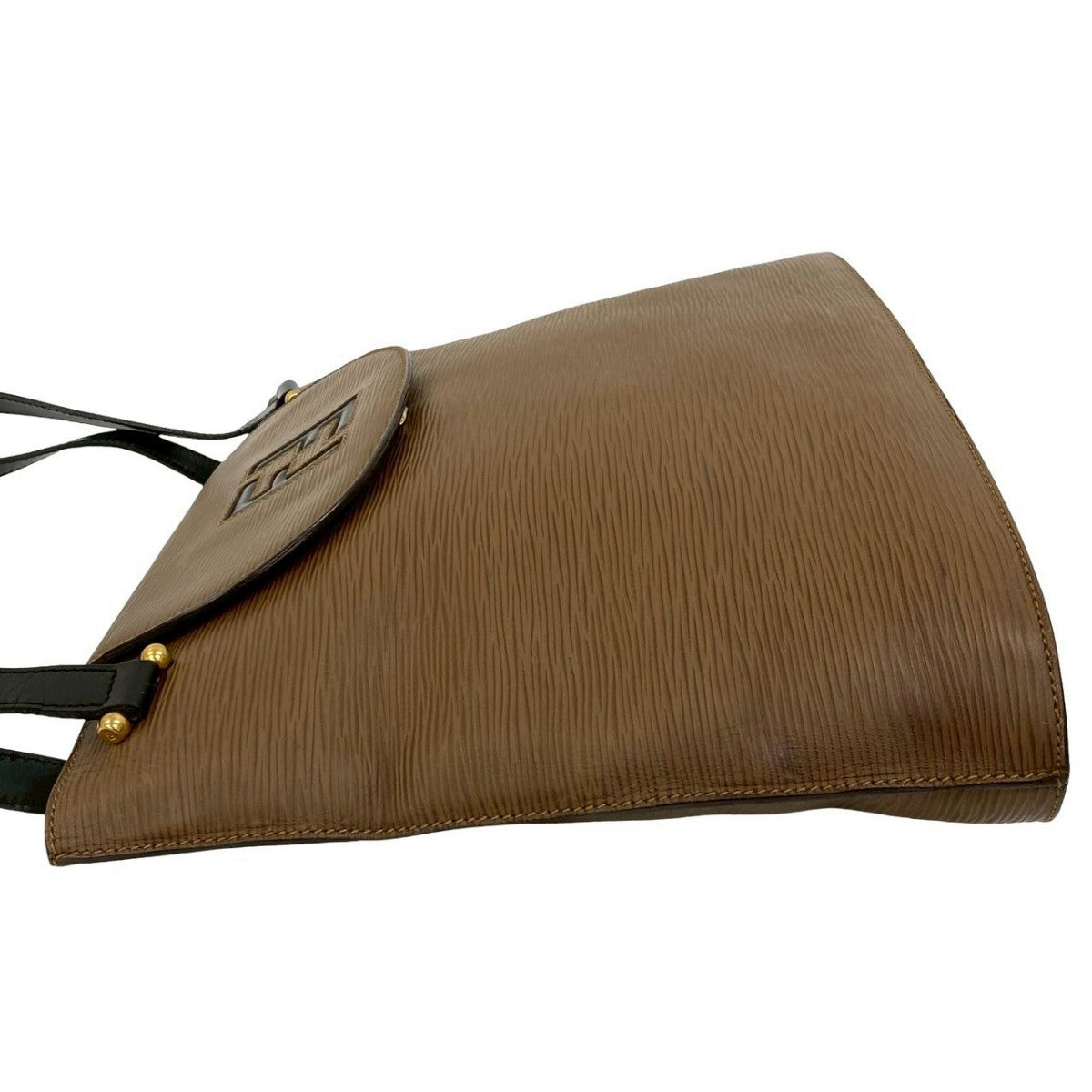 FENDI Tote Bag leather Brown