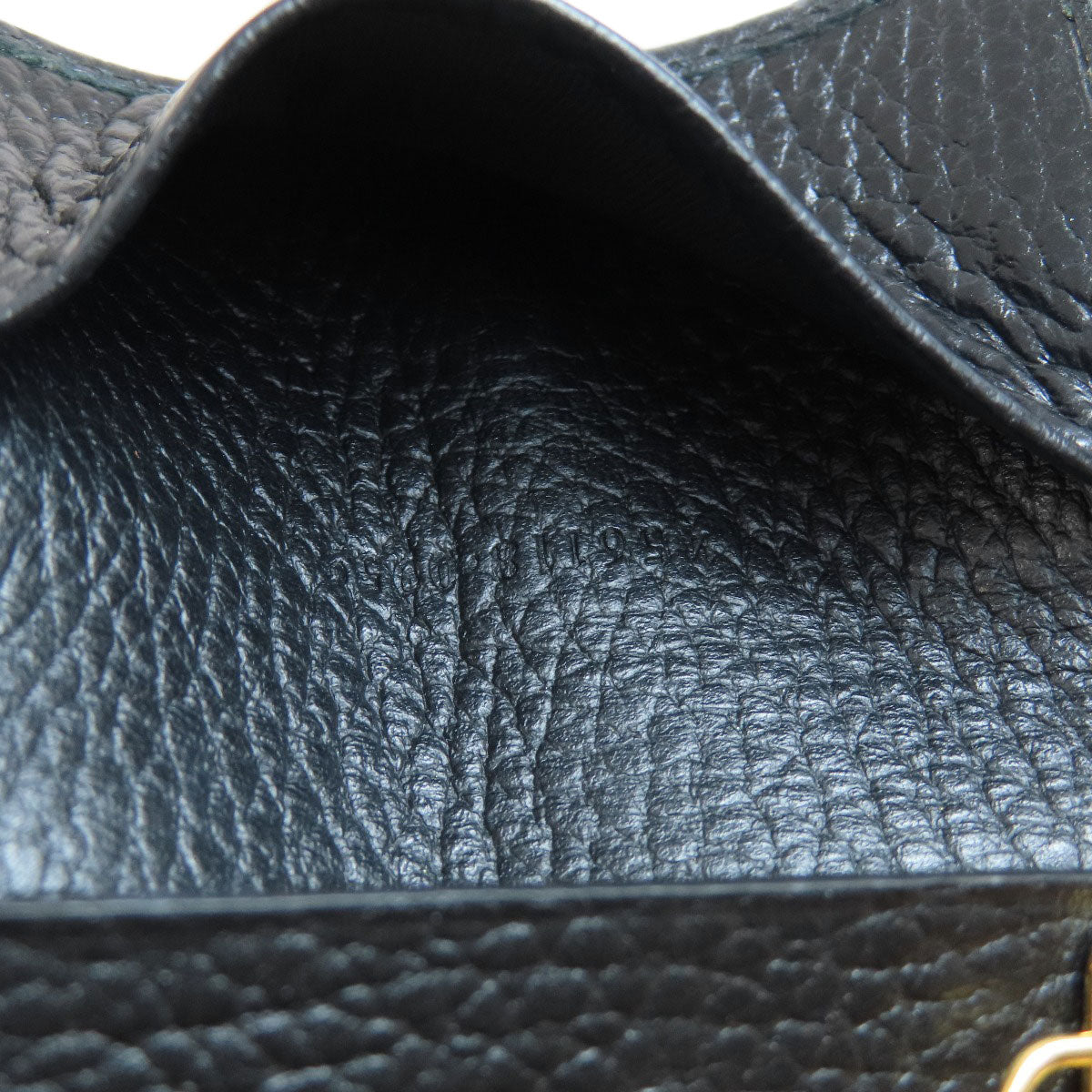 GUCCI Key case Key holder 466118 leather black GG Marmont