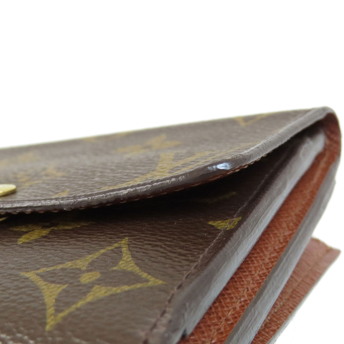 LOUIS VUITTON Bifold Wallet M60402 Monogram canvas Brown Portefeuille Anais