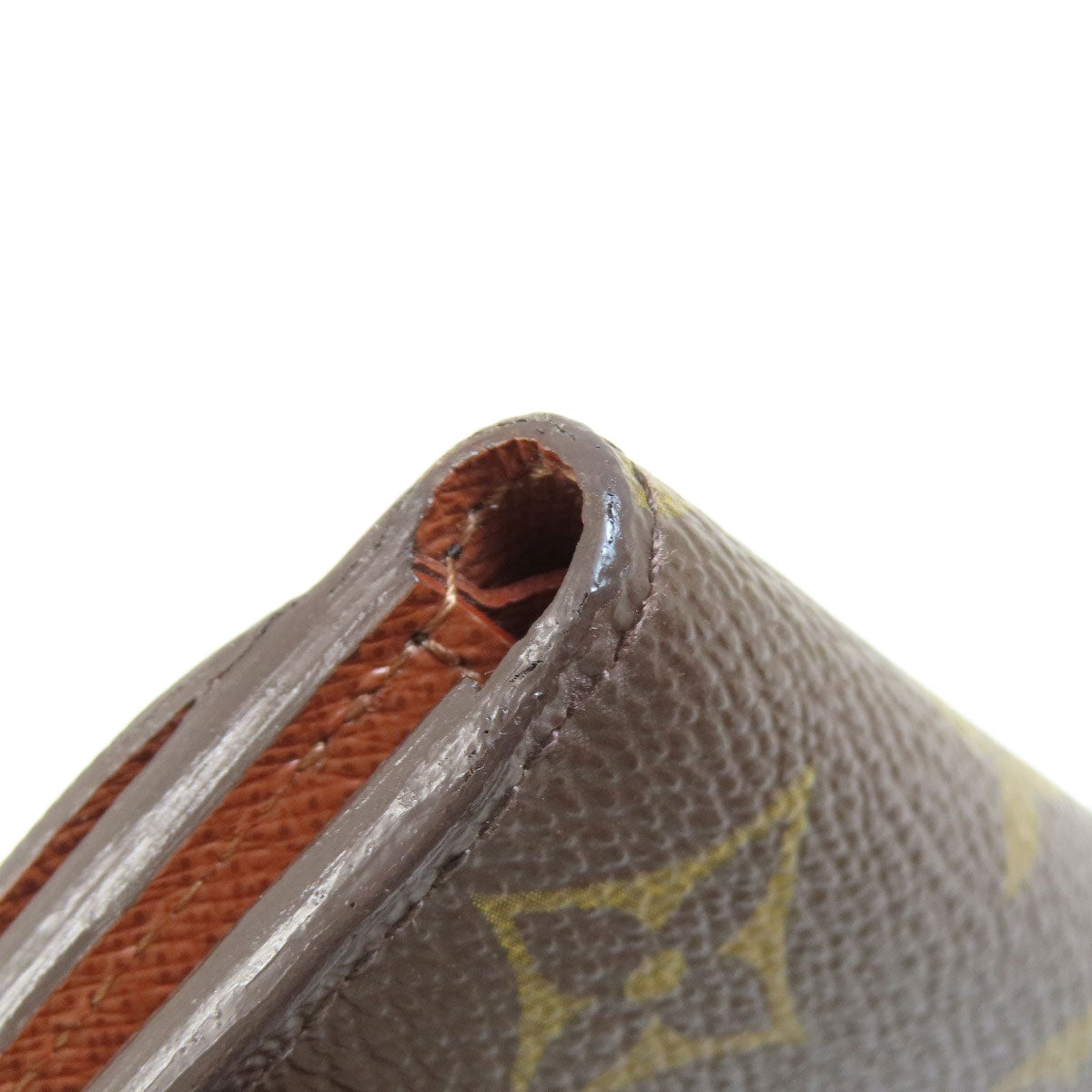 LOUIS VUITTON Bifold Wallet M60402 Monogram canvas Brown Portefeuille Anais