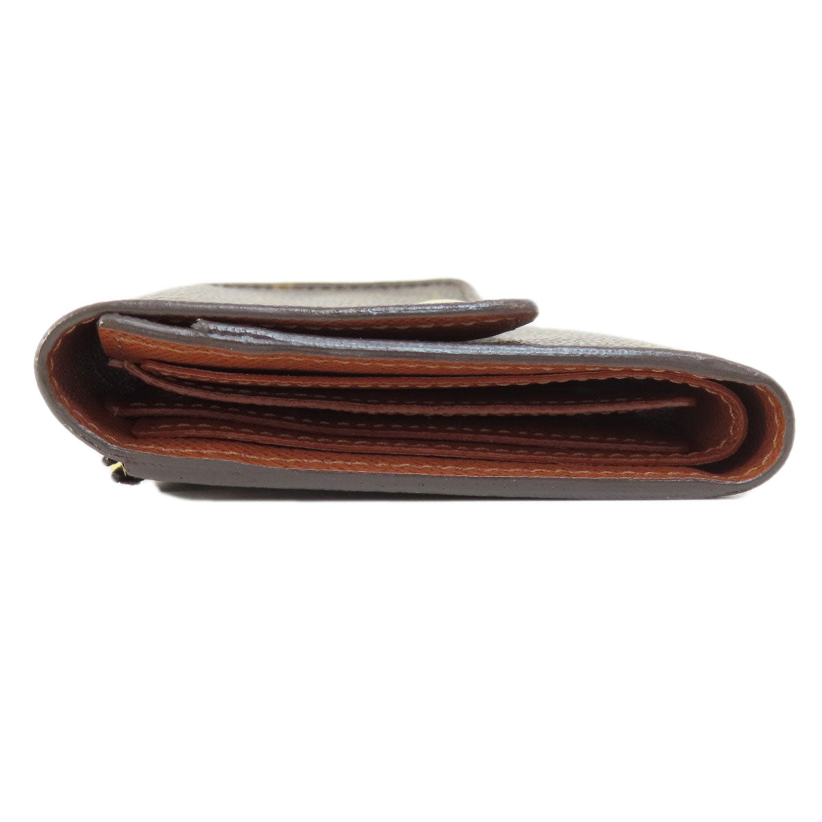 LOUIS VUITTON Bifold Wallet M60402 Monogram canvas Brown Portefeuille Anais