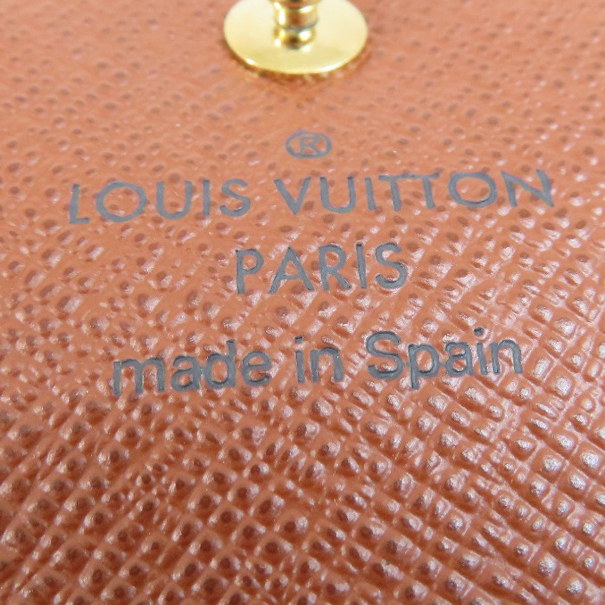 LOUIS VUITTON Bifold Wallet M60402 Monogram canvas Brown Portefeuille Anais