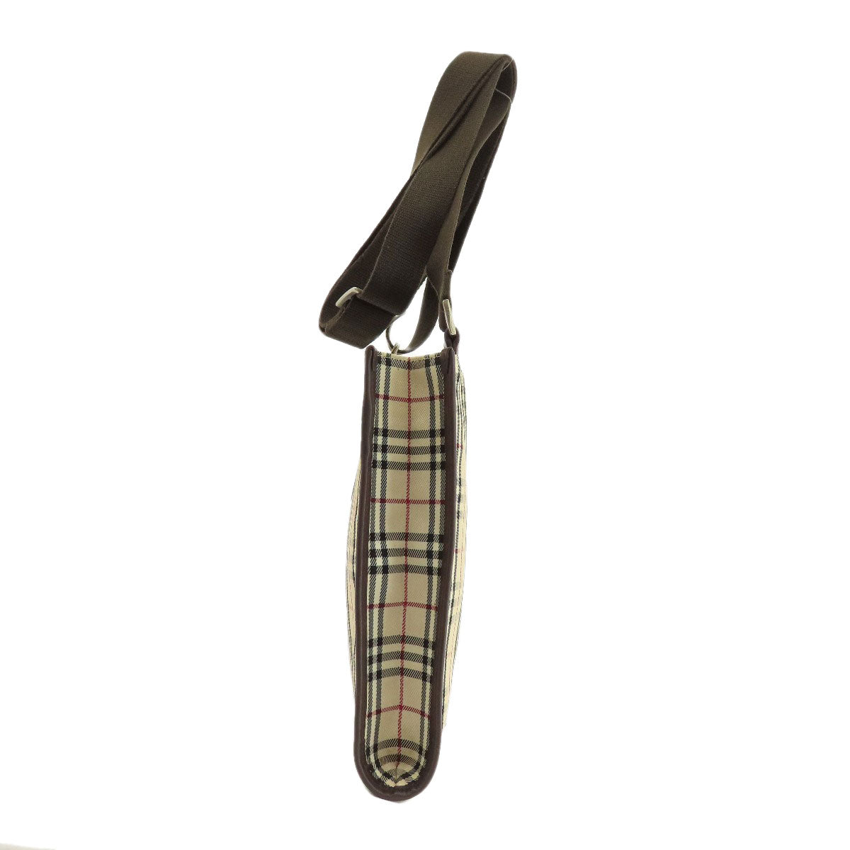 BURBERRY Shoulder Bag canvas beige Nova Check