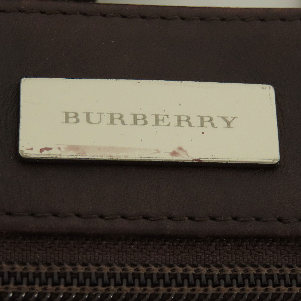 BURBERRY Shoulder Bag canvas beige Nova Check