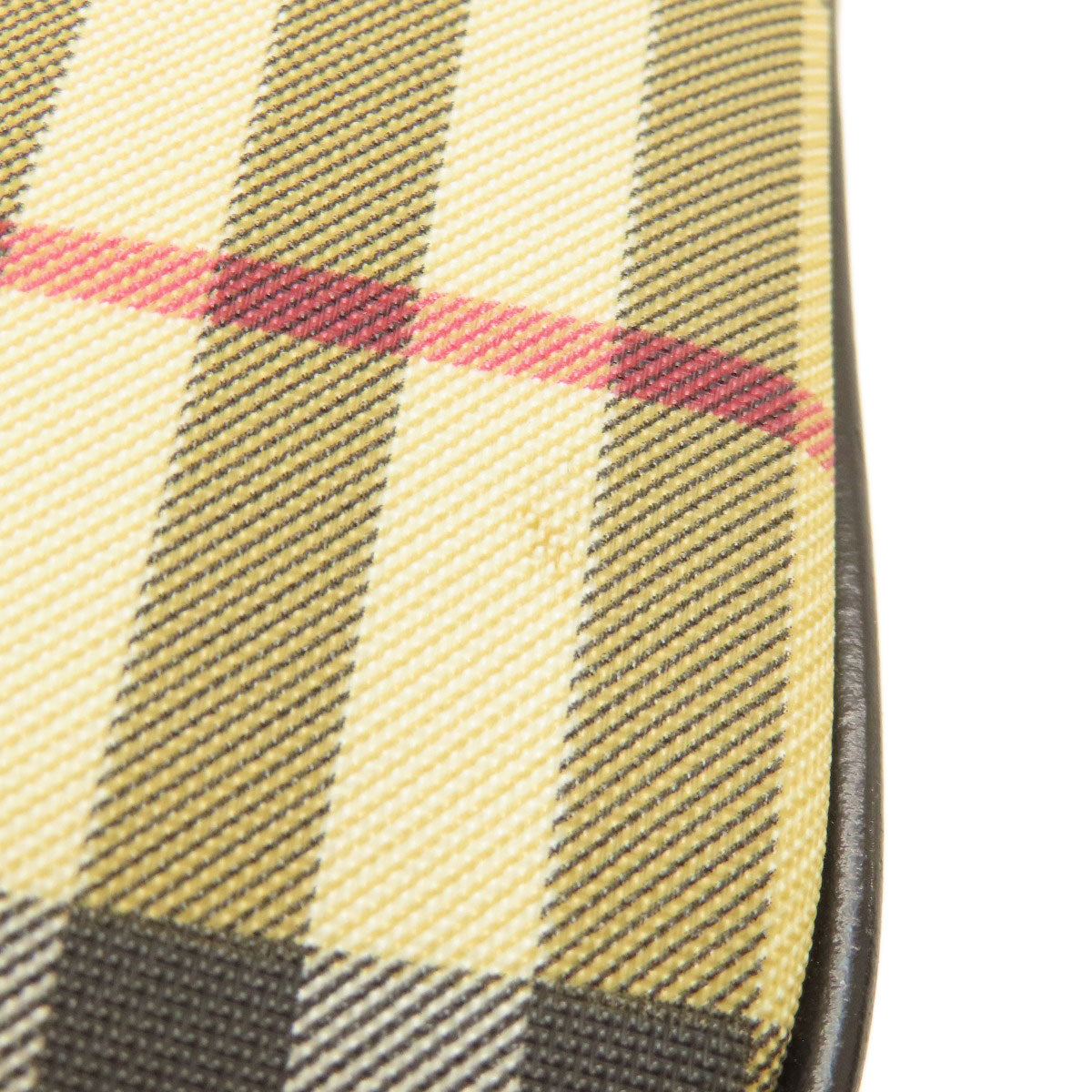 BURBERRY Handbag PVC beige Nova Check