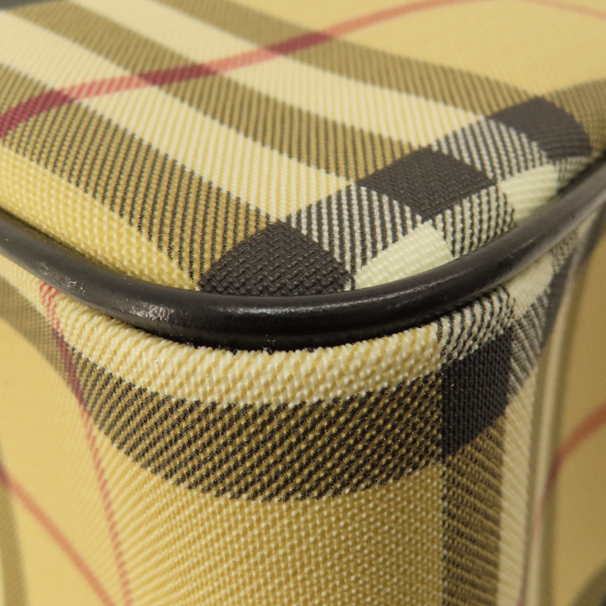 BURBERRY Handbag PVC beige Nova Check