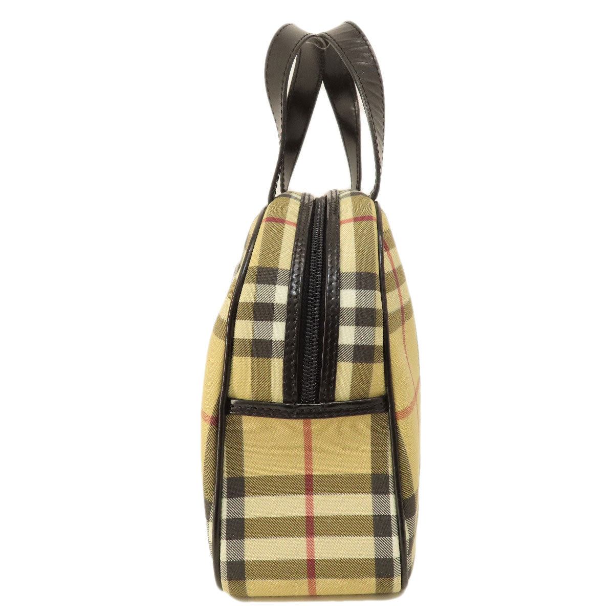 BURBERRY Handbag PVC beige Nova Check