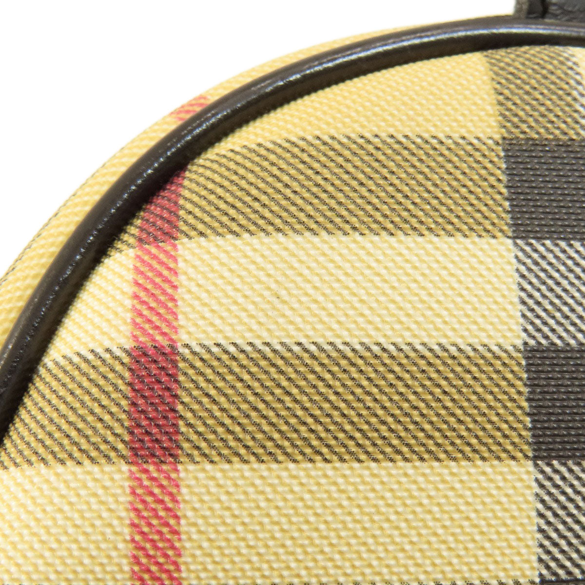 BURBERRY Handbag PVC beige Nova Check