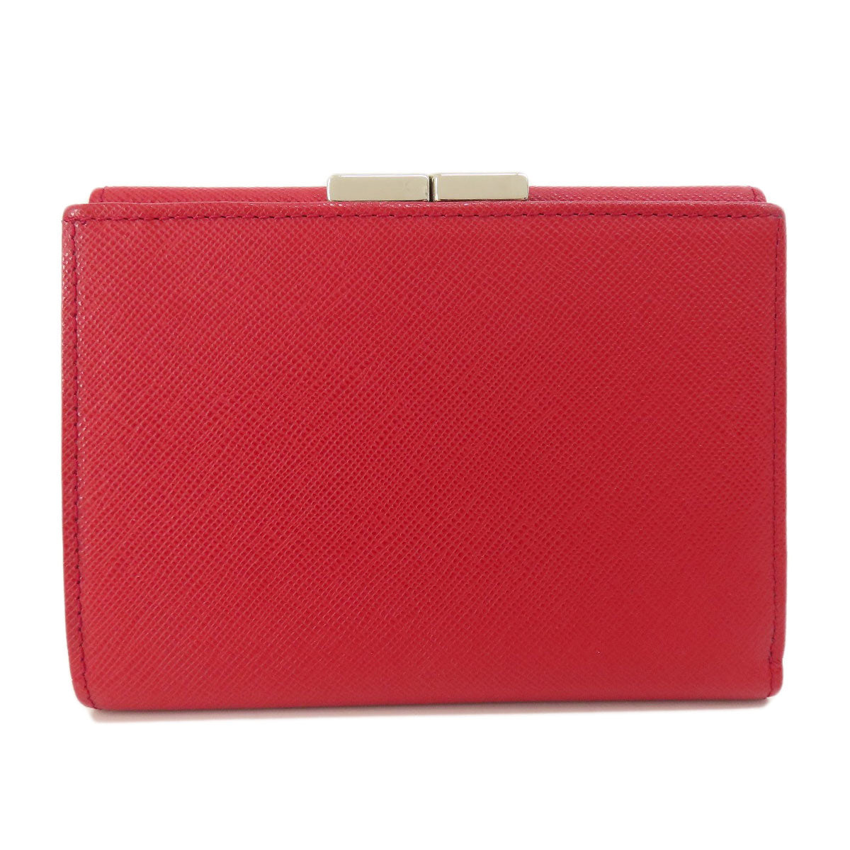 BURBERRY Bifold Wallet PVC Red logo
