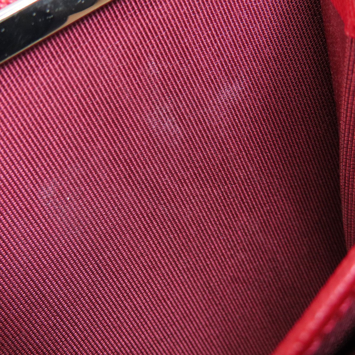 BURBERRY Bifold Wallet PVC Red logo