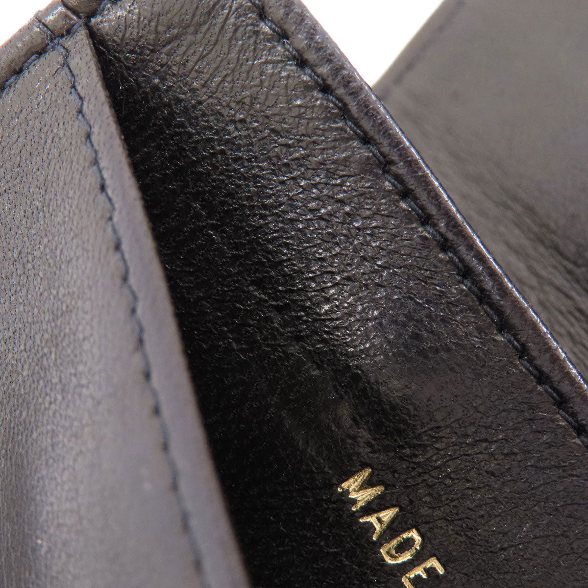 CHANEL Coin case lambskin black COCO Mark