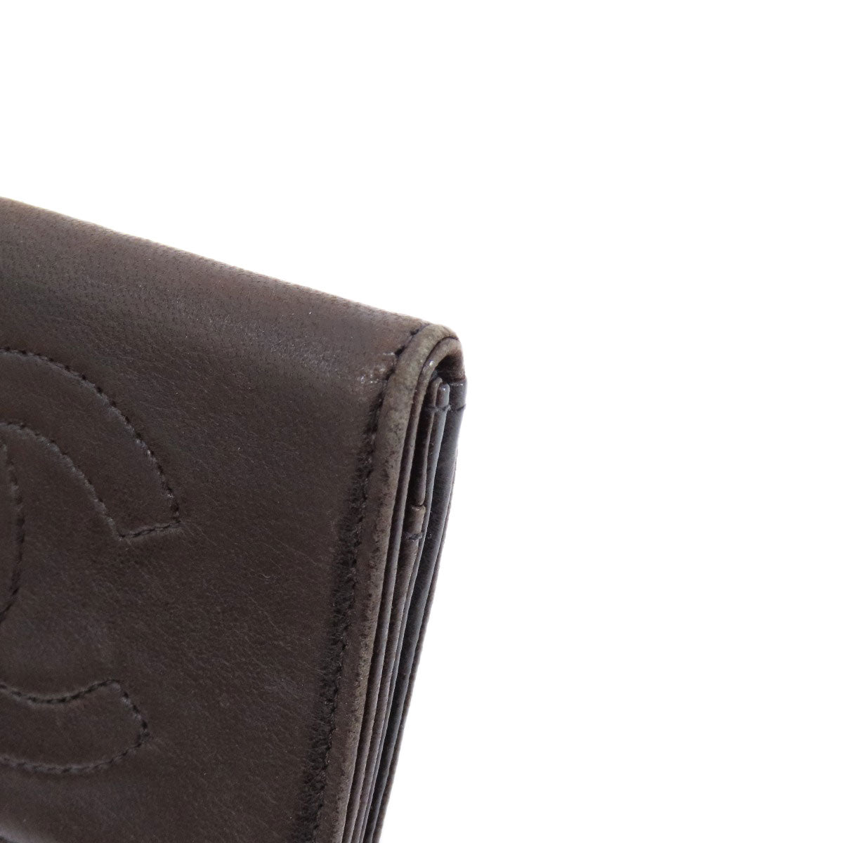 CHANEL Coin case lambskin black COCO Mark