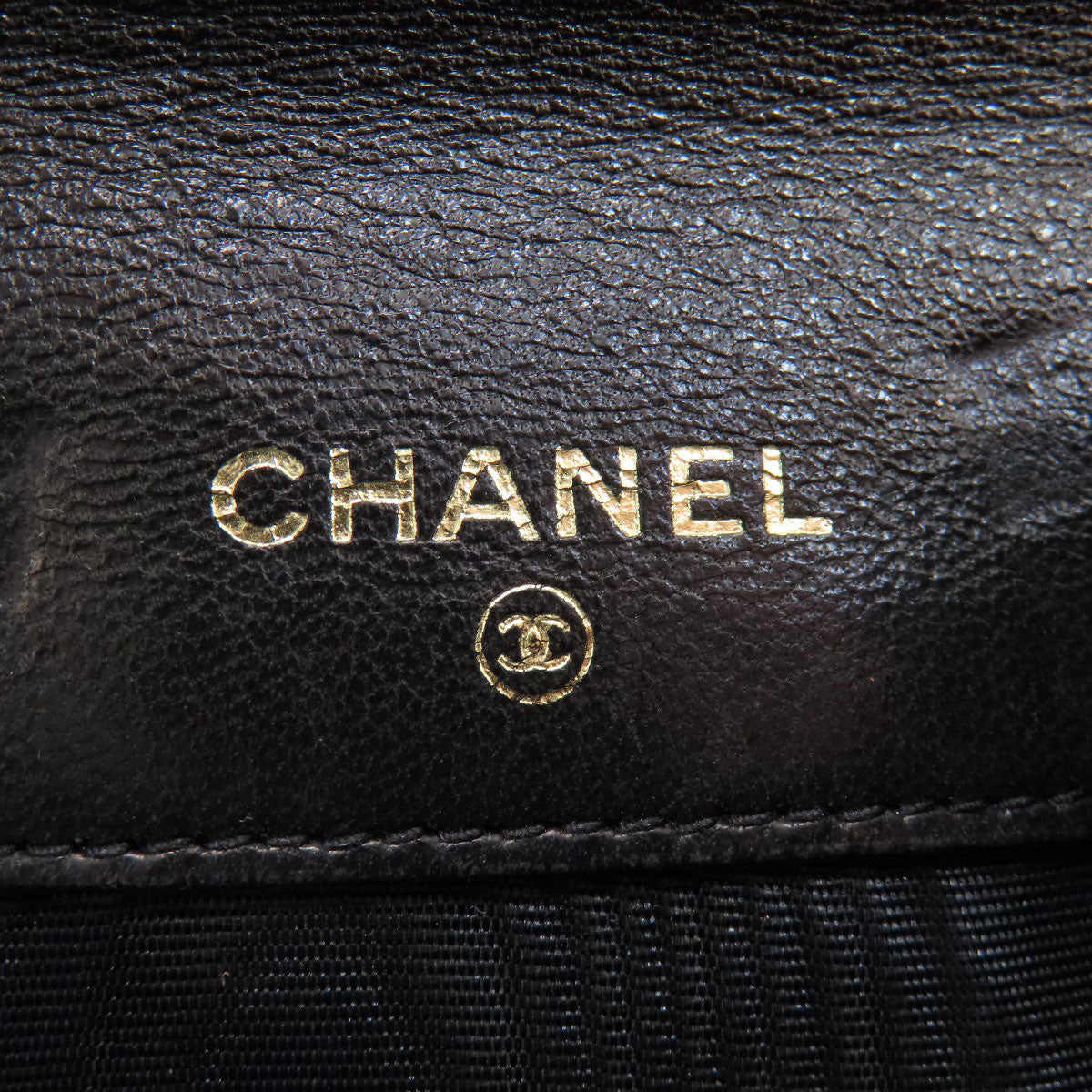 CHANEL Coin case lambskin black COCO Mark