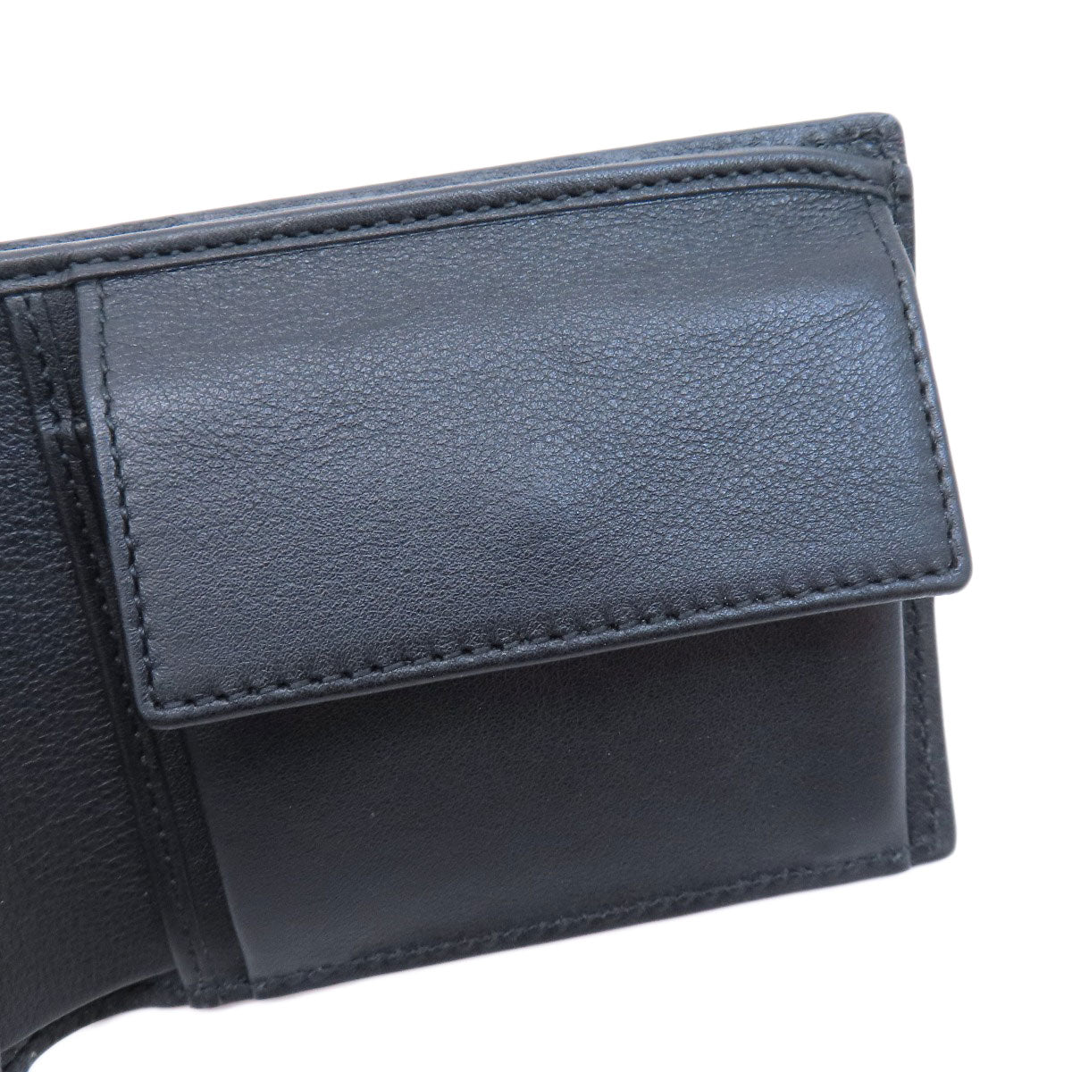GUCCI Bifold Wallet 544472 leather black Micro Gucci Shima outlet