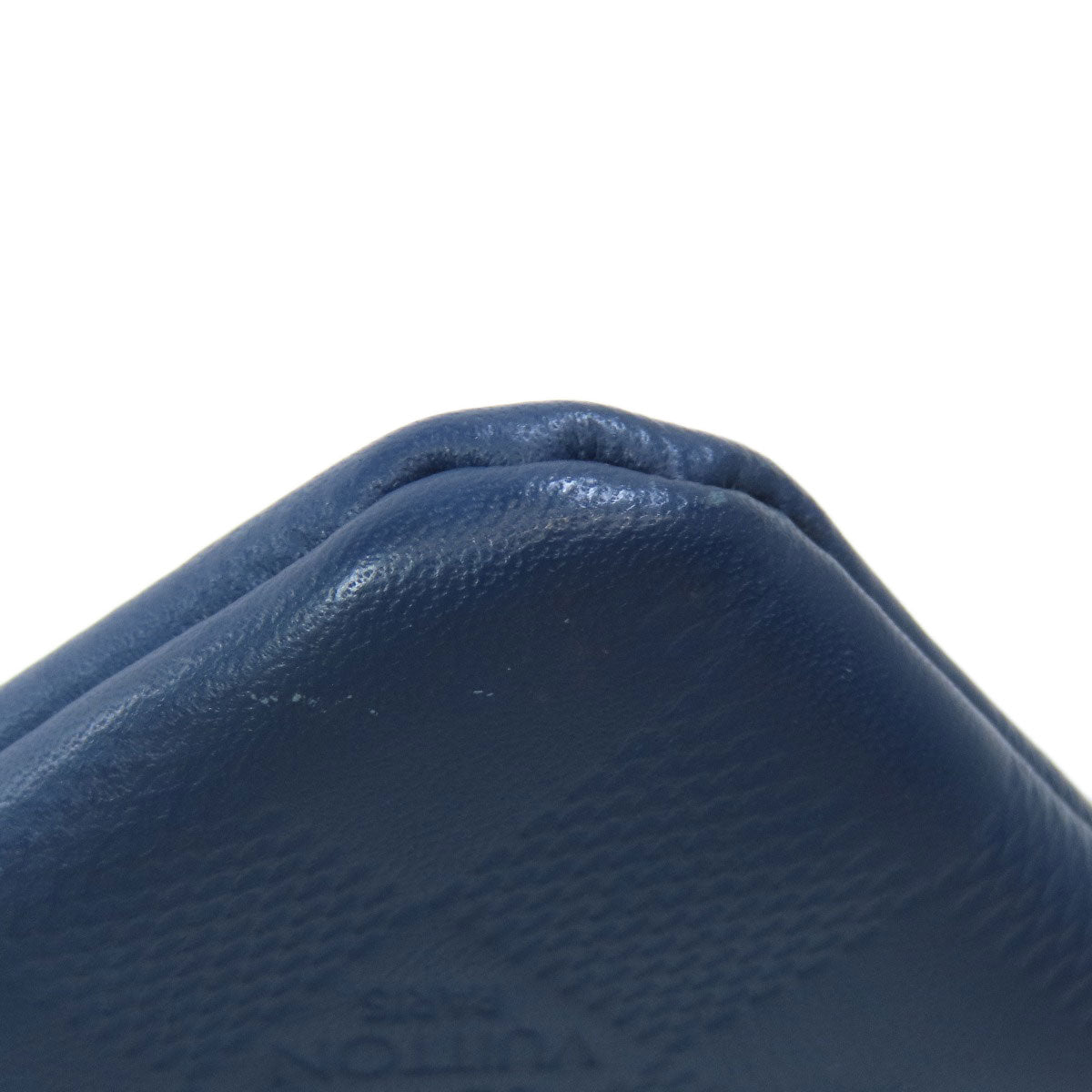 LOUIS VUITTON Coin case N40438 Damier Anfini Navy Pochette Kle