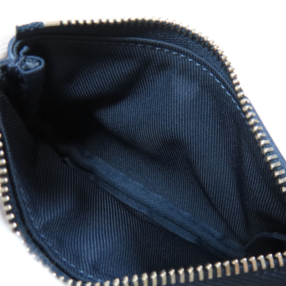 LOUIS VUITTON Coin case N40438 Damier Anfini Navy Pochette Kle