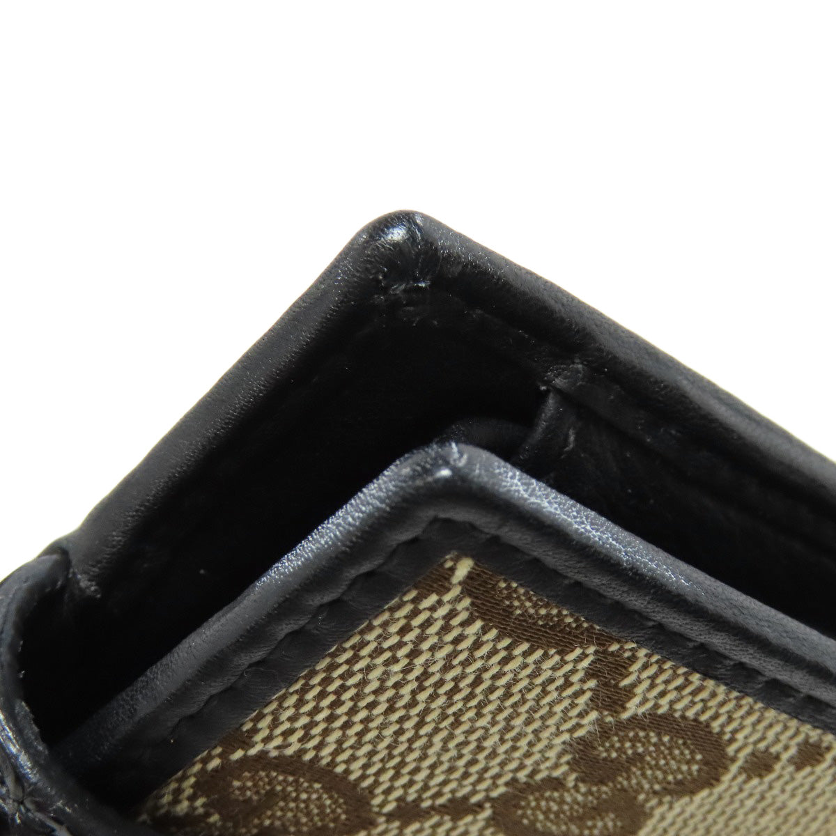 GUCCI Bifold Wallet 181669 canvas Brown GG