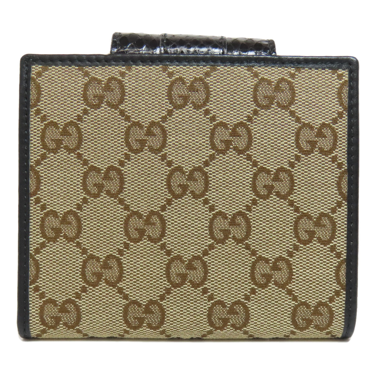 GUCCI Bifold Wallet 181669 canvas Brown GG