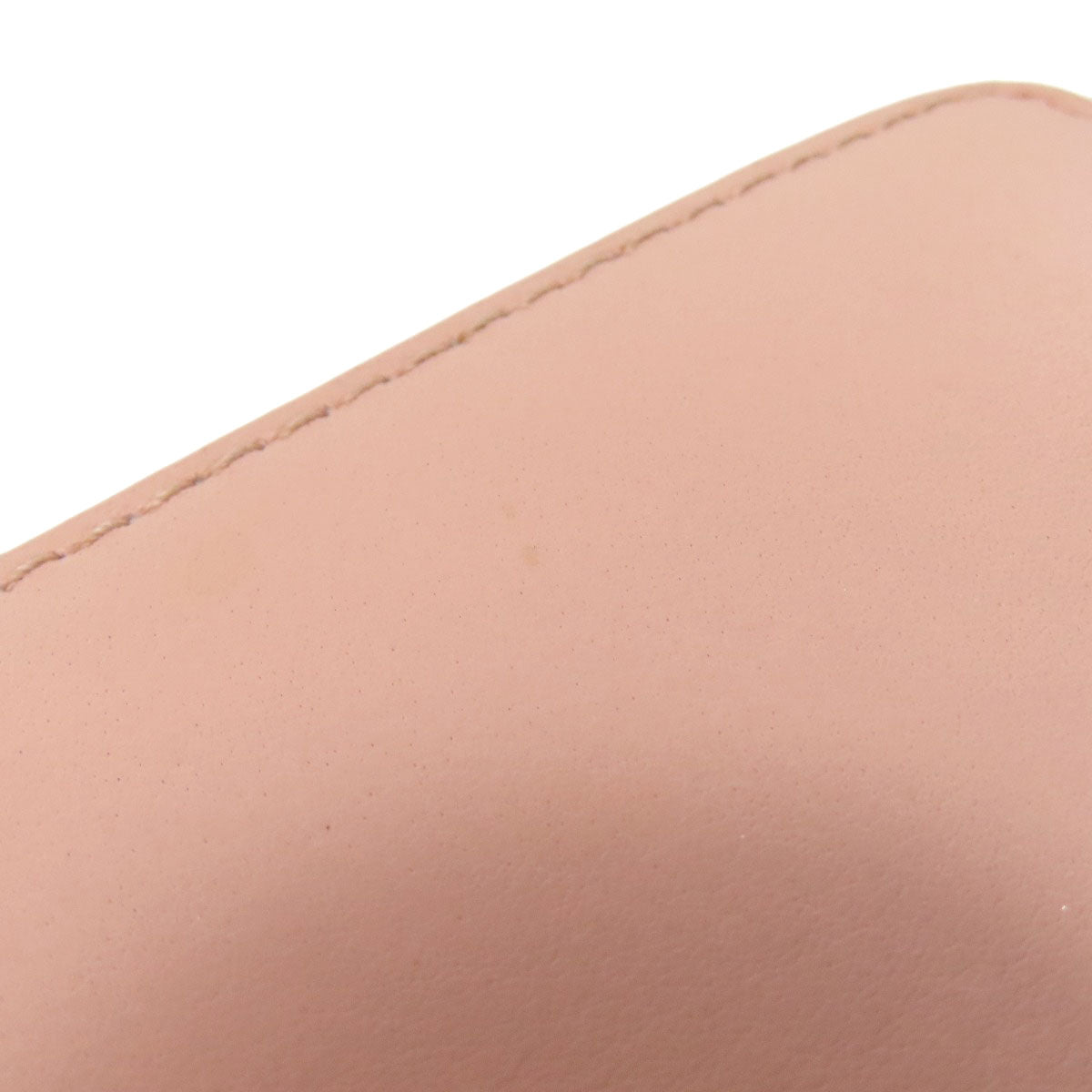 GUCCI Long Wallet Purse 453158 leather pink logo