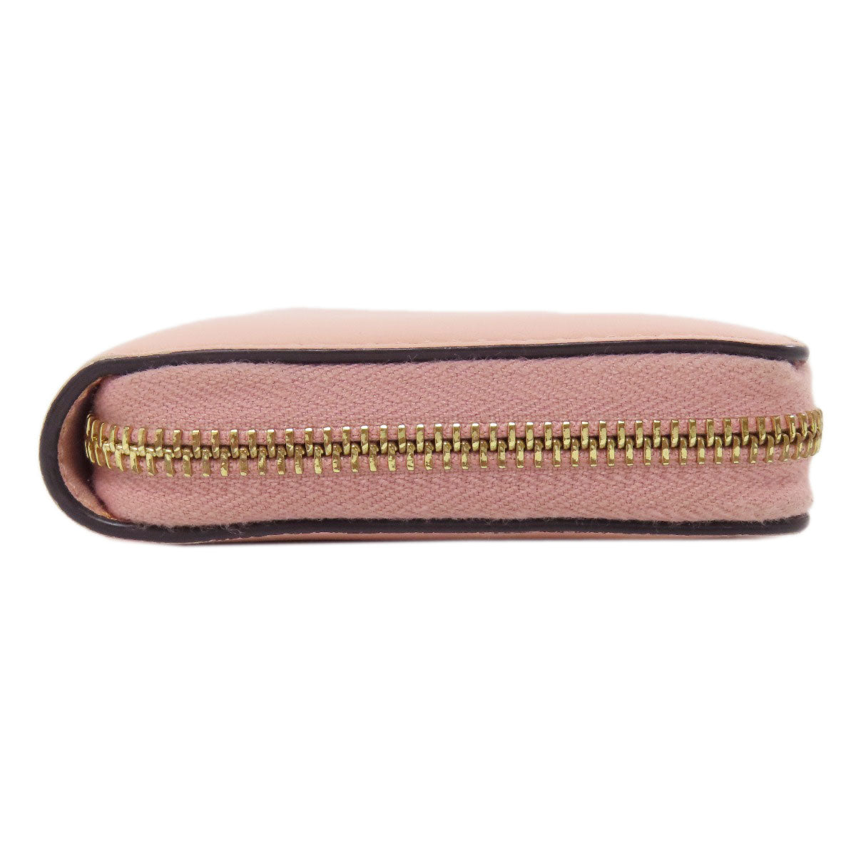 GUCCI Long Wallet Purse 453158 leather pink logo