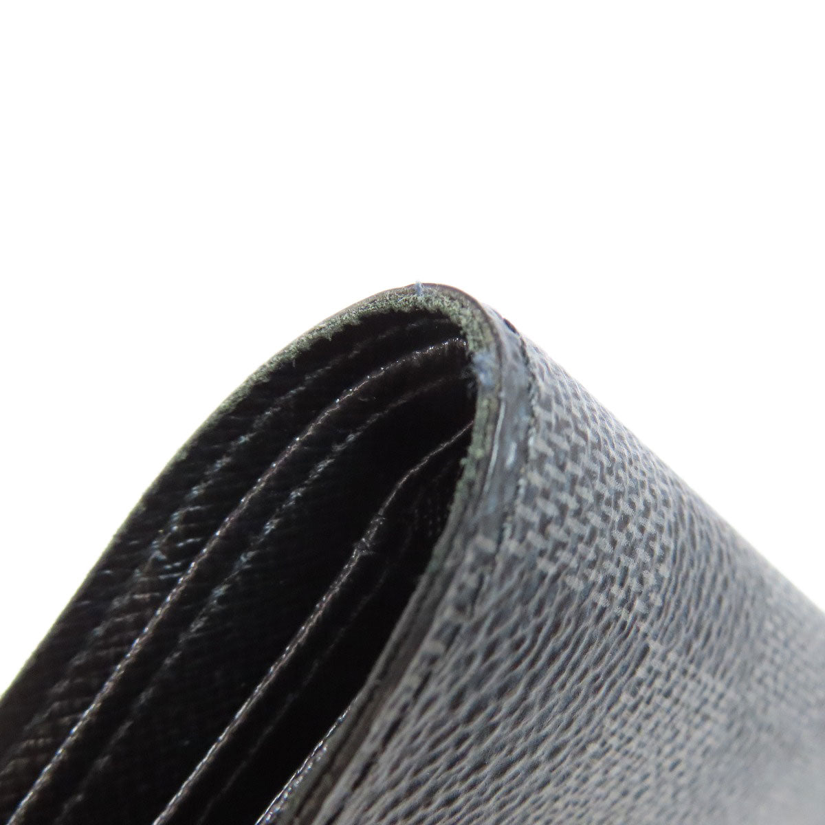 LOUIS VUITTON Bifold Wallet N62663 Damier canvas black Portefeuille